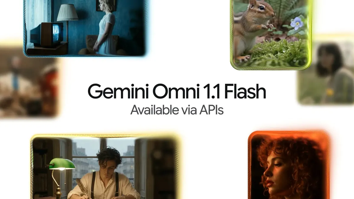 Google випустила Gemini Omni 1.1 Flash: відео до 40 секунд та 4K для розробників