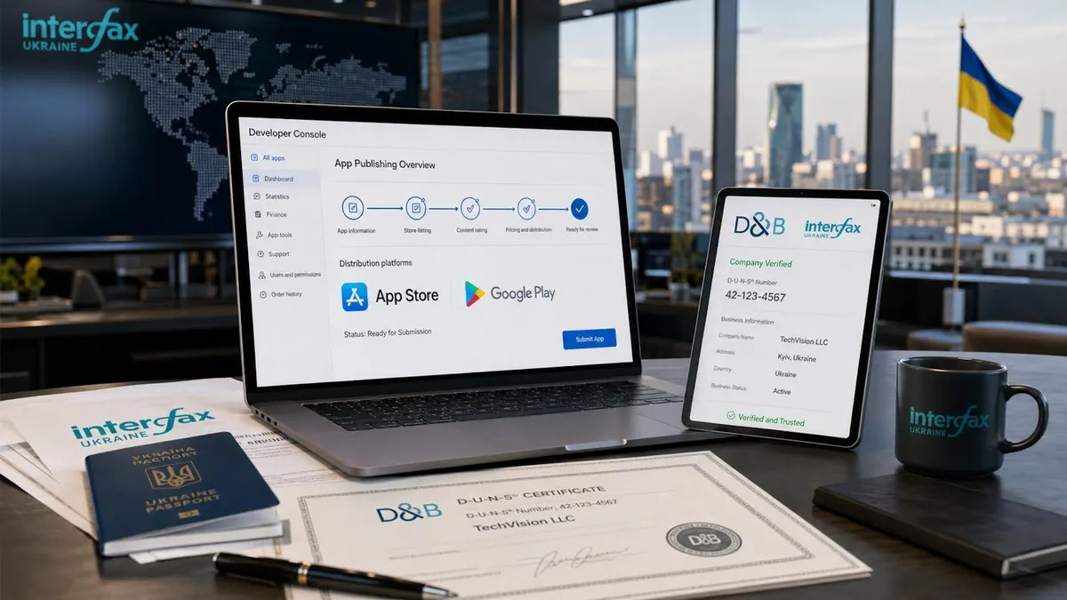 Чому українським розробникам потрібен D-U-N-S Number для App Store та Google Play