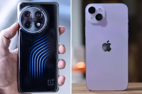 OnePlus 11 vs iPhone 14 Plus: порівняння двох флагманів