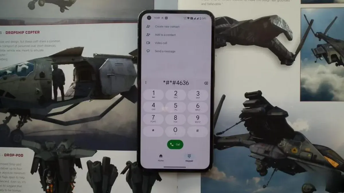 Сервісний код Android відкриває діагностичне меню смартфона