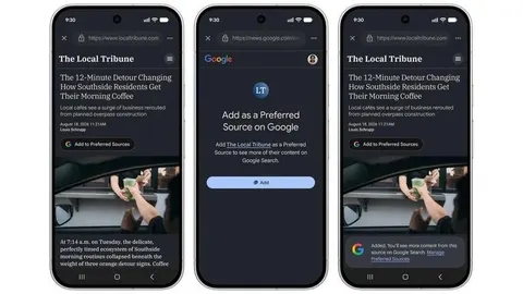 Google інтегрує Gemini в Discover і додає «Бажані джерела»