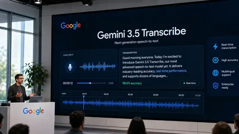 Google представила Gemini 3.5 Transcribe для розумної транскрипції аудіо