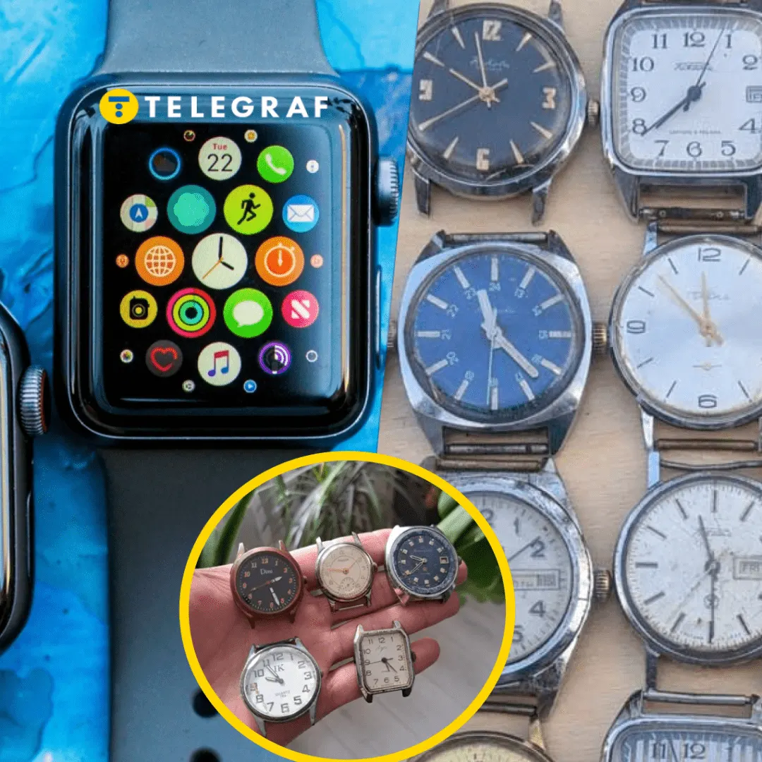 Чому молодь обирає радянські механічні годинники замість Apple Watch