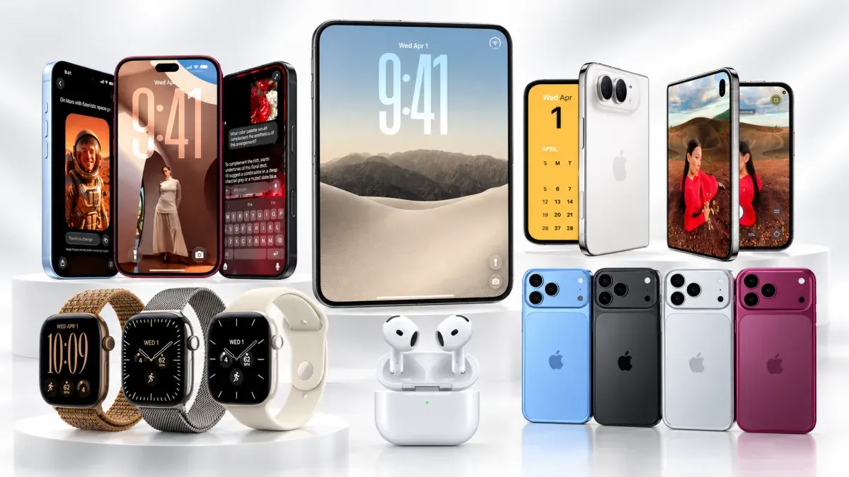 Apple показала п'ять новинок: складний iPhone Duo, iPhone 18 Pro та інші